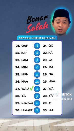 Tutorial Melafalkan Huruf Hijaiyah Tanpa Harakat