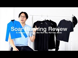 My Soar Running Collection 2025 Review - ft. Rainout Shell, Eco Tech Tee & Run Cap