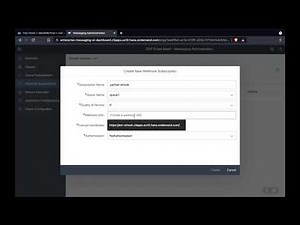 SAP Event Mesh webhook