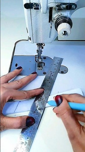 Zigzag cutting made easy on canvas #1 #shorts