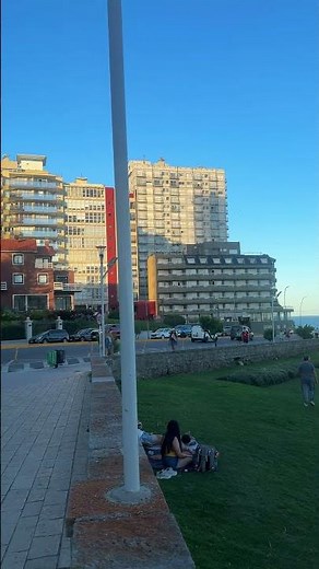 🇦🇷 Beach Walk Mar del Plata 🌊 Argentina #shorts