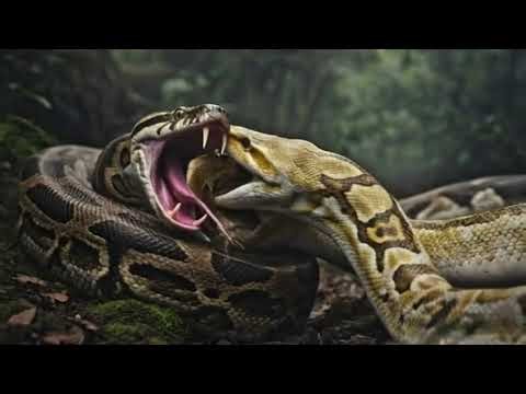 Two big snake 🐍 fight #shorts