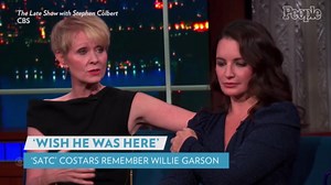 Kristin Davis Tears Up Remembering Late Willie Garson: 'Wish He Was Here'