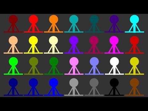 Stickman RTTB Run Race ASMR In Algodoo - Algicosathlon Day 59