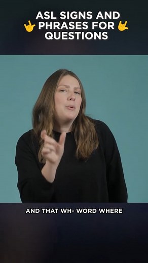 ASL Signs and Phrases for Questions🤟🤟🤟 #asl #deaf #signlanguage #fyp #learnasl Credit: learnhowtoSign | ASL SignPro Fingerspelling