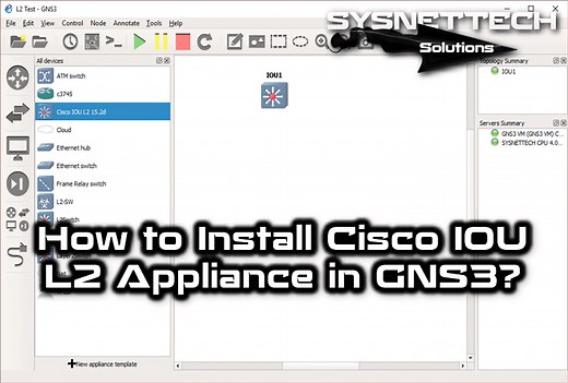 How to Import an Appliance in GNS3 | A Beginner's Guide
