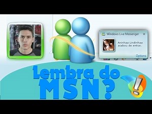 MSN e MSN Plus - Lembra? #VersoResponde 1