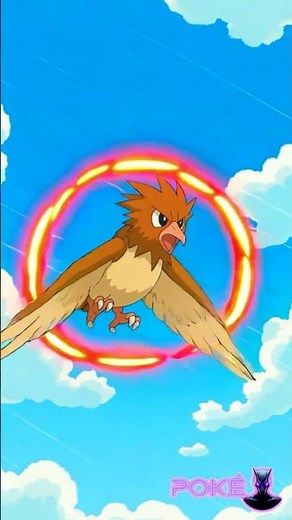🦅 FIERCE Spearow Evolution: Spearow → Fearow #pokemon