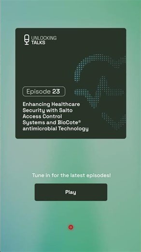 Salto x BioCote: integrated natimicrobial tech for mroe hygienic, secure environments