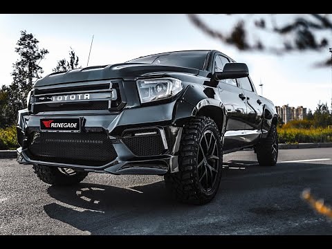 Tuning Toyota Tundra | Wide body kit Renegade design