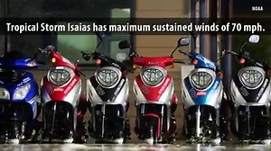 5.2K views · 15 reactions | Isaias made landfall along the North Carolina coast overnight, triggering strong winds, heavy rain, tornadoes, flooding and even fires--> https://bit.ly/2DpZlFu | WSOC-TV | Facebook