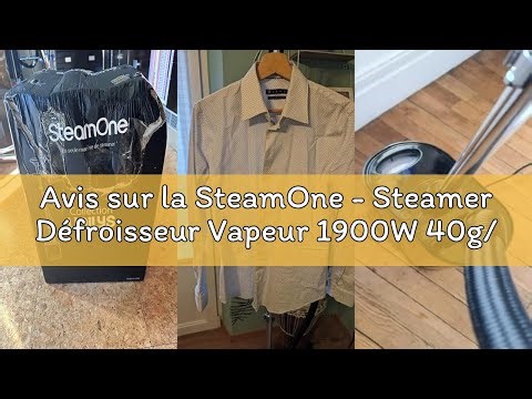 Avis sur la SteamOne - Steamer Défroisseur Vapeur 1900W 40g/min Unilys UNI900GB - Fer Vertical Auton