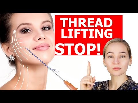 THREADS FOR FACE LIFT. What complications of thread lifting can be. MEZOTHREADS