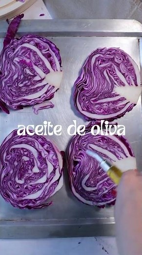 Repollo Morado al Horno (fácil, económico & calentito) 💜🔥