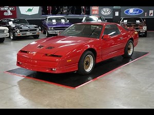 1987 PONTIAC TRANS AM GTA