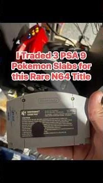 Traded for this Rare N64 Game!!! #nintendo #n64 #n64games #blockbuster #retrogamer #retrogaming