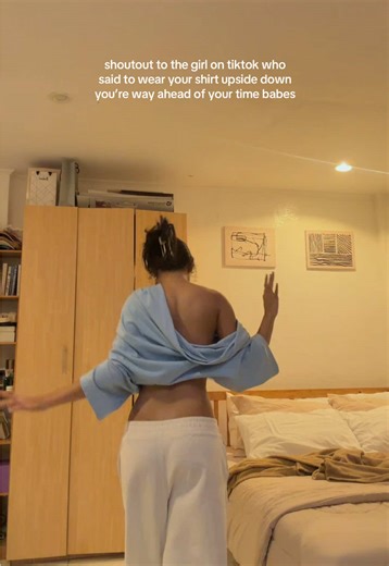 Wear Your T-Shirt Upside Down: A Unique Style Hack