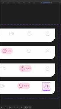 Tab Bar Animation Figma | Easy Tutorial