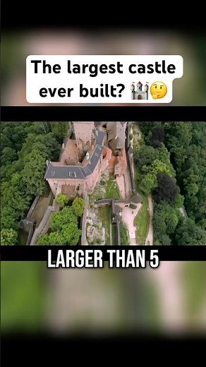 Is Haut-Koenigsbourg the Largest Castle Ever Built? 🤔🏰 #castle #architecturalwonders #fortress