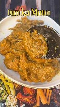 Authentic Dum Ka Gosht 🥘❤️