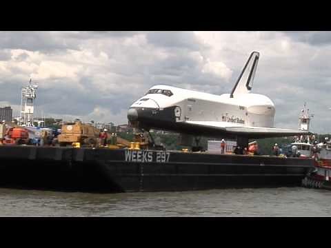 Space Shuttle Enterprise Journey to the Intrepid: EarthCam Official Time-Lapse Compilation