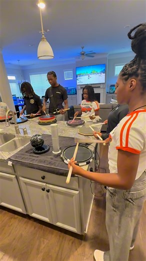 4.2K views · 119 reactions | Today's Objective : Count to 8 while playing 16th notes but only accent on your assigned number. Be sure to play in time , listen to each other, all while playing your assigned part at the same time . Lock in. | Atlanta Drumacademy | Facebook