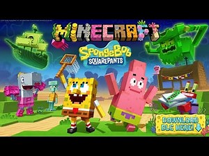 Best SpongeBob SquarePants Mod for Minecraft PE (1.21+) | Free Download