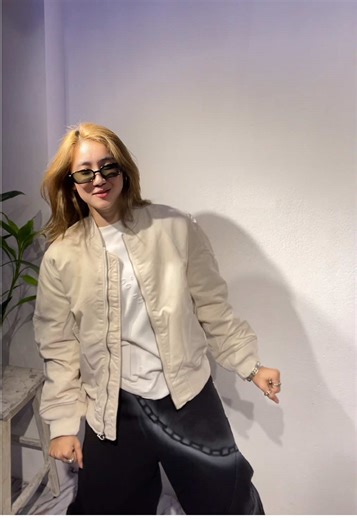 Stylish Crop Bomber Jacket for Women