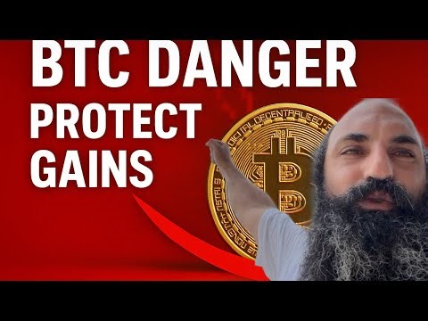 BITCOIN STILL NOT OUT OF DANGER, PROTECTING GAINS