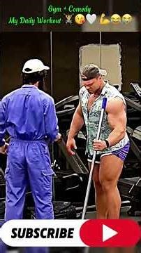 GYM + comedy = my daily workout 🏋😘🤍 #fitness #prank #funny