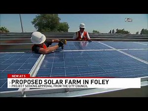 619-acre solar-generating 'power farm' could be coming to Foley - NBC 15 WPMI