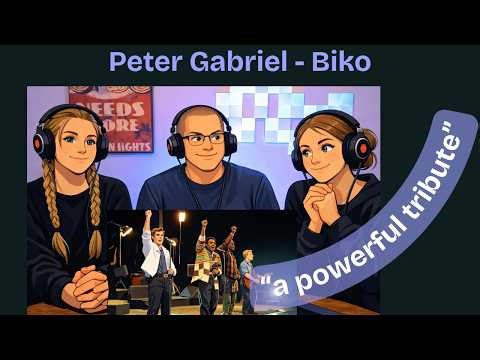 Daughters React to Peter Gabriel: Biko - #33yearsapart #petergabriel #musicreaction