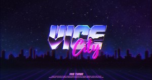 Retro Wave Logo