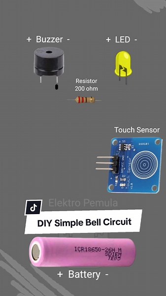 DIY Simple Bell Circuit Project for Beginners
