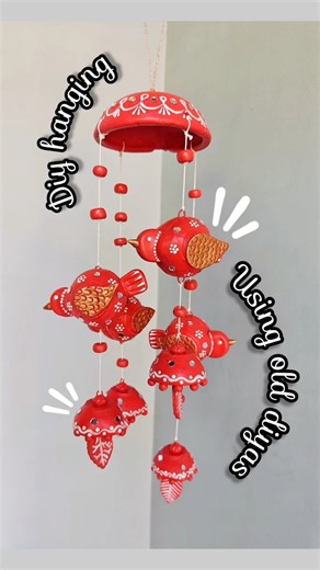 ♻️✨ Give your old diyas a new life DIY Diwali Diya Reuse Idea | Best Out of Waste Craft 🌼 Let’s make this Diwali more creative and sustainable 💛 #diy #artandcraft #explorepage✨ #explore #recyclecraft #bestoutofwaste #creativeideas #olddiyareuse #creativity #instagram #instagood #diyhanging #handmadewithlove❤️ #trending #clayart #door2artcraft #viral #craft #reels #like | Door2art&craft