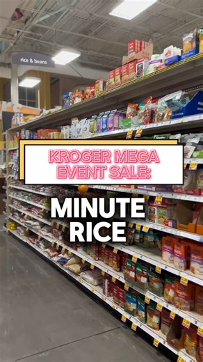Stock up on Minute Rice Boxes or To-Go Packs with the Mega Event at Kroger! https://www.krogerkrazy.com/minute-rice-kroger-16/ https://www.krogerkrazy.com/minute-to-go-rice-kroger/ #krogerkrazy #krogerdeals #krogermegaevent #minuterice #minutericetogo #couponcommunity | Kroger Krazy