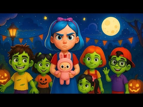 Zombie epidemic song| Zombie Dance Happy Halloween - Hey Dana Kids Songs