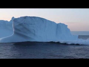 Iceberg Collapse in the Denmark Strait