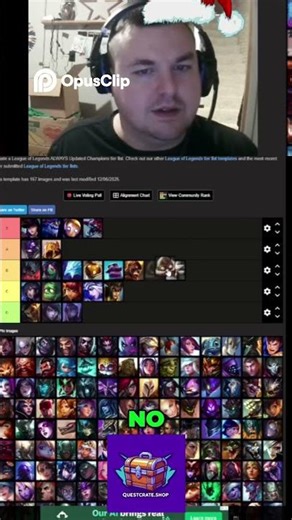 League of Legends Tier List S & B Tier Champions Revealed!