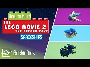 How to build The LEGO Movie 2 Spaceships | MOC Tutorial