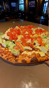 3.8K views · 29 reactions | This month at STADIUM, enjoy a twist on a classic with the BLT Pizza! This pie is loaded with crispy bacon on a ranch base, then topped with ranch-tossed romaine & diced tomatoes. Give one a try this August! | Belterra Casino Resort | Facebook