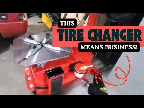 KATOOL Tire Changer - First Look, Setup & Demonstration!