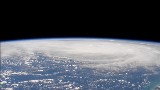 263K views · 3.4K reactions | The International Space Station flew over Hurricane Helene at 2:25 p.m. EDT Thursday, Sept. 26, 2024, as it approached the Gulf Coast of Florida packing winds in excess of 120 miles an hour. | International Space Station | Facebook