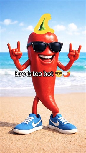 How to Draw This Cool Red Chilli 😎🌶️ (Easy)