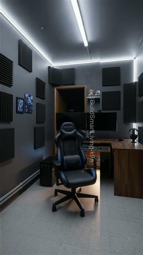 Cyberpunk Gaming Room: A Neon Odyssey