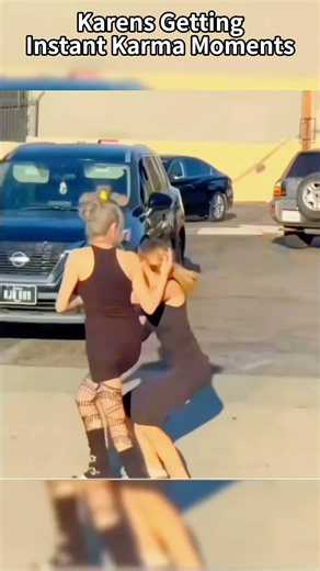 Karens getting instant karma moments #karen #militaryreunion #instant #karma #moments