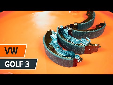 Cómo cambiar los zapatas de freno en VW GOLF 3 [VÍDEO TUTORIAL DE AUTODOC]
