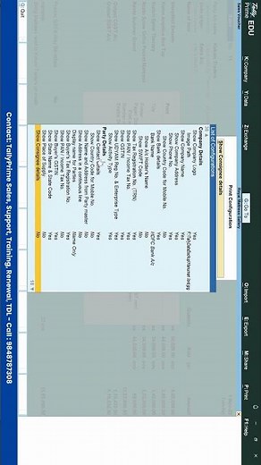 TallyPrime Tips - How to Disable Consignee Details in Tally Prime Sales Invoic | #TallyPrime