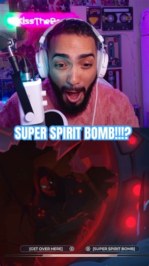 I just noticed “get over here.” #spiritbomb #dispatch #dbz #mk