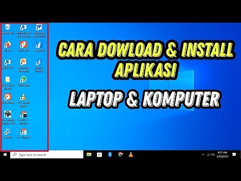 How to install applications on a laptop